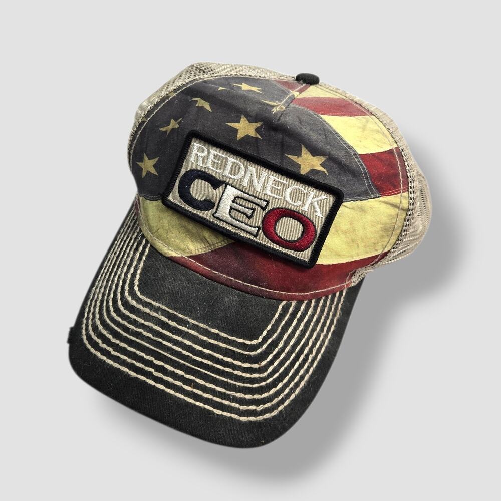 Redneck CEO Duck Commander Hat Cap Mens Trucker Hat One Size Paramount Outdoors